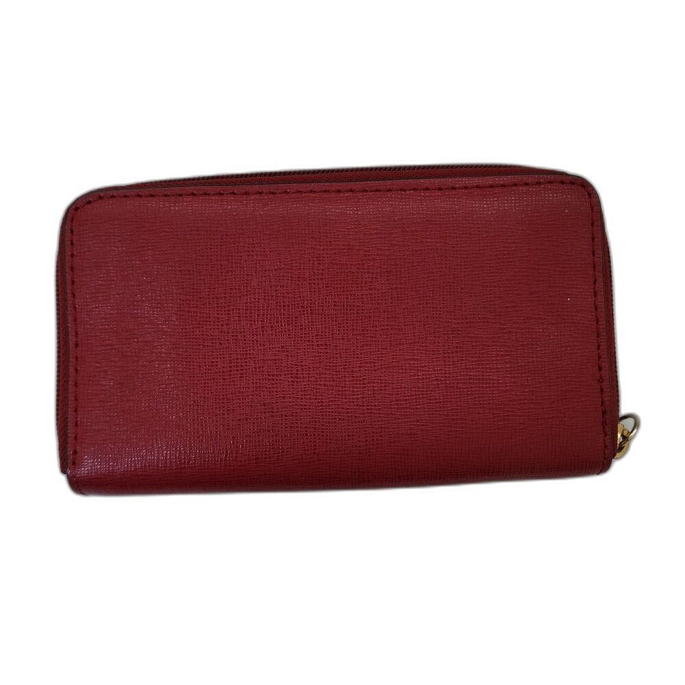 Coach Vintage Red Leather Wallet - Picture 2 of 8